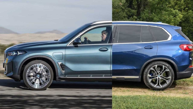 2024 bmw x5: see the changes side by side