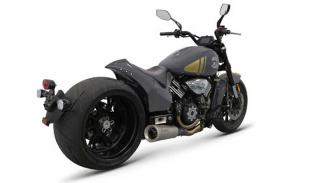 The Wolverine XS 800 Is A Weird Cruiser With A 360 Rear Tire