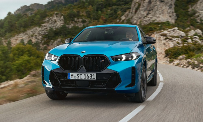 , 2023 bmw x5, x6 facelift revealed with styling updates, new electrified powertrains