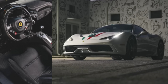 , this manual-swapped ferrari 458 speciale is the best, perfected
