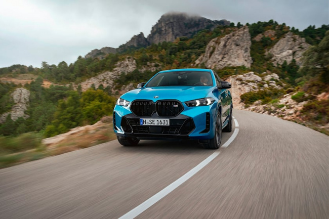 2024 bmw x6 first look review: still brings the drama