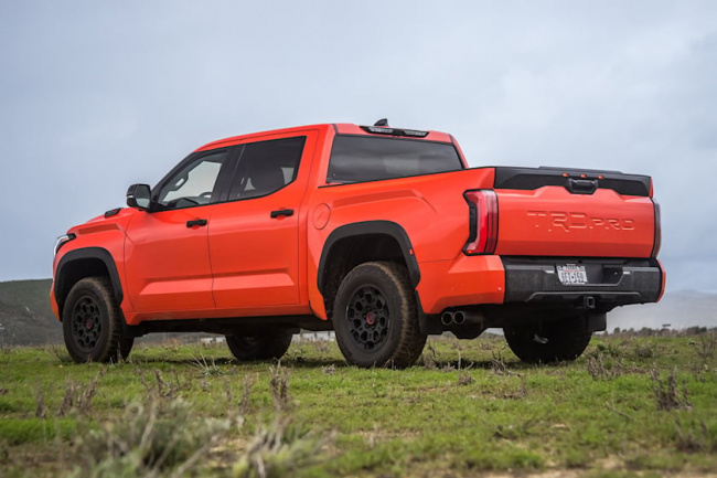 trucks, test drive, driven: 2023 toyota tundra trd pro is is close to a perfect package