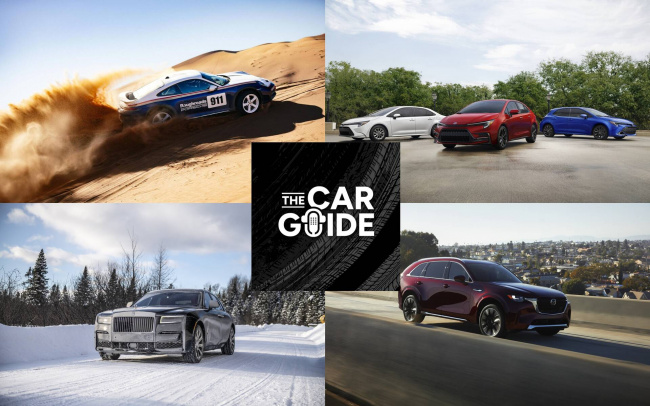 the car guide podcast: the 2024 mazda cx-90 is playing the hybrid luxury game