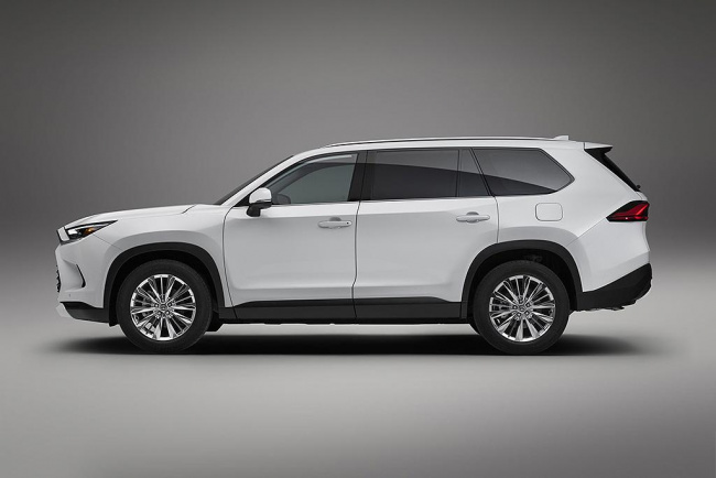 toyota, kluger, car news, adventure cars, family cars, 2024 toyota grand highlander off australia’s shopping list, for now