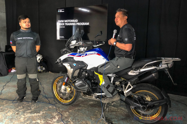 motorcycle safety, training, bmw ph conducts rider training in carmona raceway
