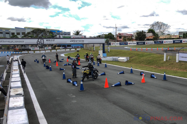motorcycle safety, training, bmw ph conducts rider training in carmona raceway