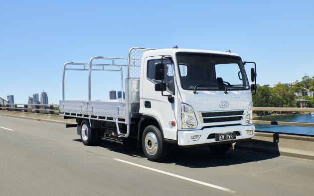 hyundai to offer mid-sized electric trucks in australia this year