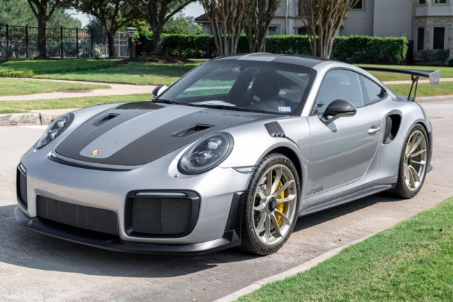 911 gt2 rs, diablo sv, ford, huracan sto, the five most expensive cars sold on cars & bids