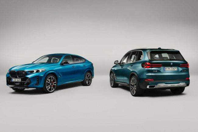 bmw x5 and x6 gets major mid-life update