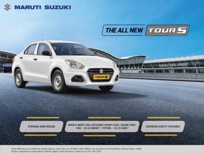 2023 Maruti Suzuki Tour S launched at Rs 6.51 lakh, Indian, Maruti Suzuki, Launches & Updates, Dzire Tour, Tour S, Maruti Dzire, Dzire