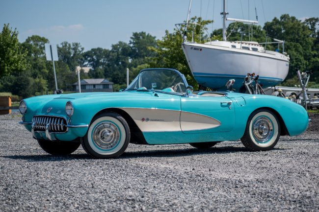 The 1957 Corvette, 1957 Corvette, chevrolet, Classic Muscle Cars, muscle cars