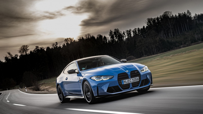 bmw m3 and m4 competition get all-wheel drive traction