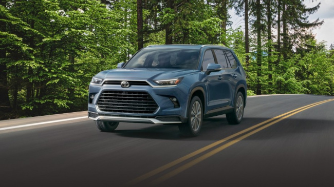 grand highlander, toyota, the 2024 toyota grand highlander has a powerful surprise from lexus under the hood