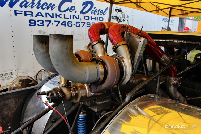 Climate Change: The Triple-Turbo Tractor Engine’d Diesel Pro Mod Truck