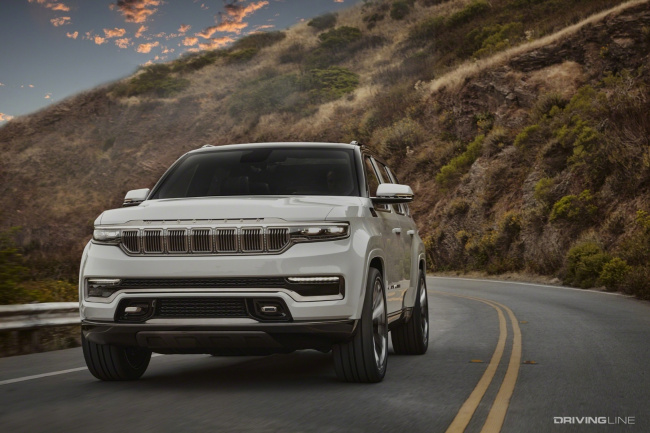 Jeep Grand Wagoneer Concept Leans On Luxury SUV Heritage To Take Down Cadillac Escalade and Lincoln Navigator