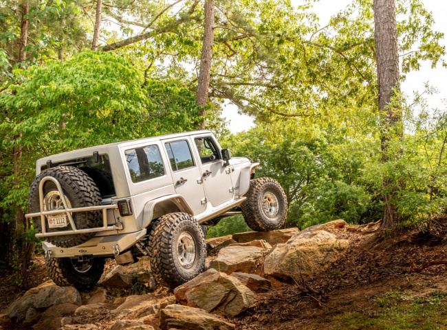 Silver Bullet: A Corvette Powered Wrangler With Real Trail Chops