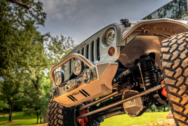 Silver Bullet: A Corvette Powered Wrangler With Real Trail Chops