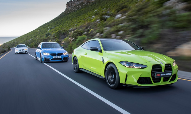 road test: bmw m4 competition coupe vs the world of m3