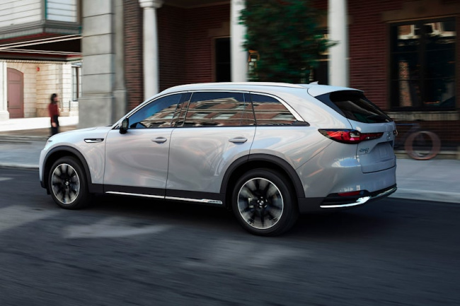 2024 mazda cx-90 hybrid first look review: in a class of one