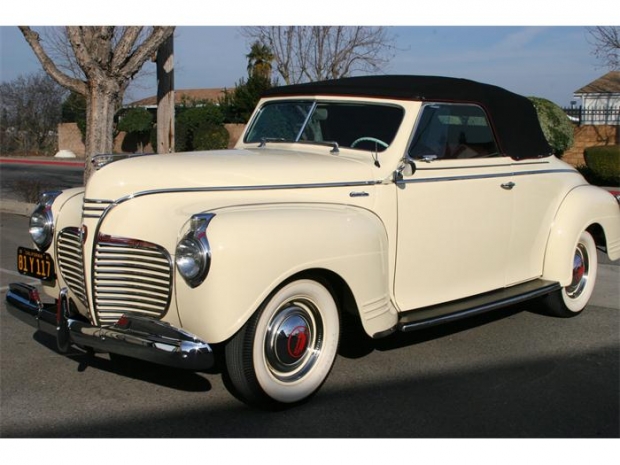 1941 Plymouth Special Deluxe, 1940s Cars, convertible, old car, Plymouth