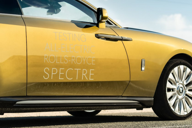 technology, luxury, rolls-royce spectre clears 1.2 million miles of testing