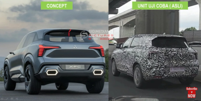 auto news, mitsubishi motors malaysia, mitsubishi asx 2023, xfc concept, mitsubishi suv, mitsubishi asx replacement spotted testing in indonesia - to be unveiled soon?