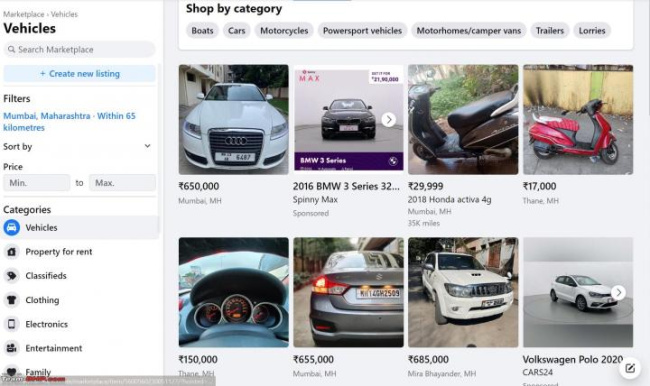 Buying & selling cars from Facebook Marketplace: First-hand experiences, Indian, Member Content, Used Cars, car selling, car buying