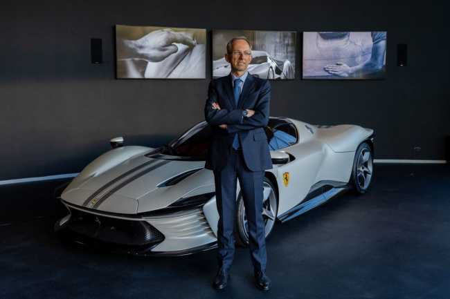 'electrification is just one piece of the pie': ferrari ceo