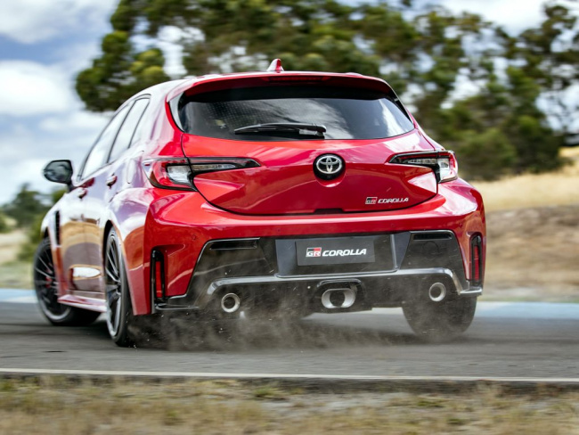 Toyota prices GR Corolla from $62,300 + ORC