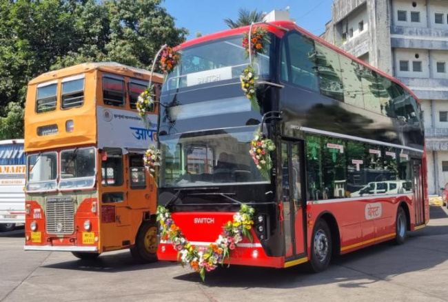 Mumbai: Switch Mobility delivers first electric double-decker bus, Indian, Commercial Vehicles, BEST bus, double decker, Electric Bus, Switch Mobility