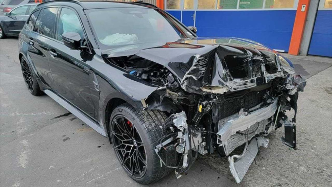 destroyed bmw m3 touring for sale costs nearly as much as a new one