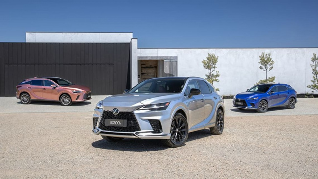 toyota land cruiser, lexus rx, lexus nx, lexus lx, lexus rx 2023, lexus nx 2023, lexus lx 2023, toyota landcruiser 2023, lexus news, toyota news, lexus suv range, toyota suv range, hybrid cars, industry news, showroom news, plug-in hybrid, prestige & luxury cars, family car, family cars, great news for luxury suv buyers: wait times easing, with some 2023 lexus nx and rx hybrid suv models now taking just weeks for delivery