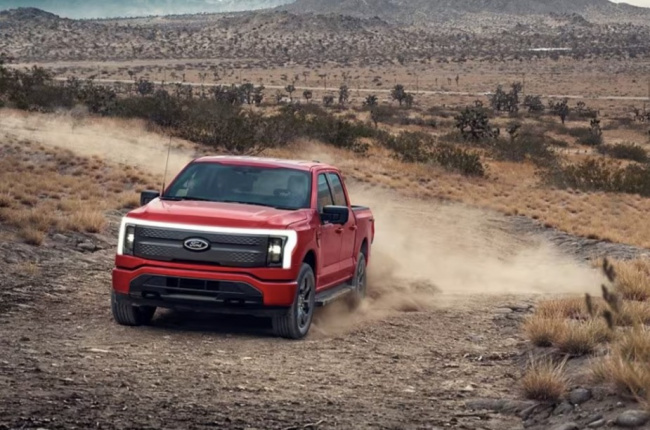 f-150, ford, lightning, production issues stop the ford f-150 lightning again