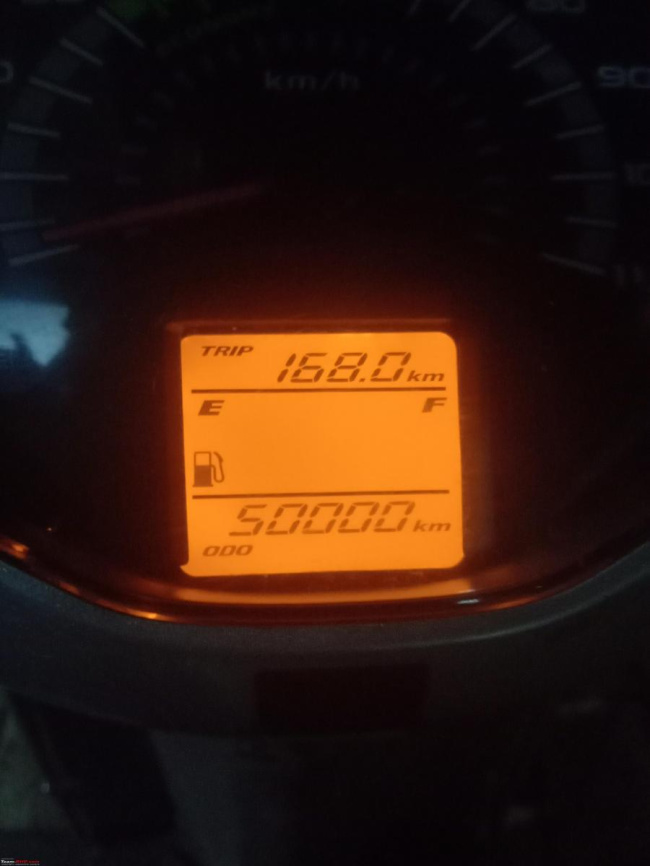 Clocked 50000 kms on my Honda Activa 125: 15th service update, Indian, Member Content, Honda 2-Wheelers, Honda Activa 125, Scooter