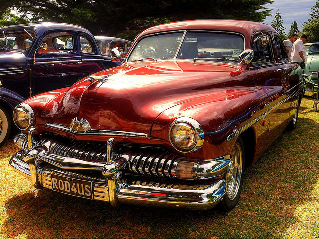 1950 Mercury Monterey Coupe, 1950s Cars, classic car, custom car, Mercury