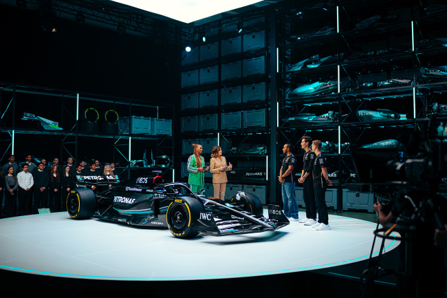 mercedes has hit f1 car weight limit goal amid livery change