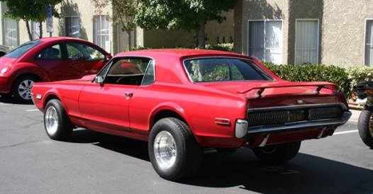 1968 Mercury Cougar XR7, 1960s Cars, Mercury, Mercury Cougar, muscle car