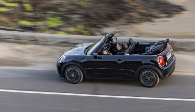autos mini, mini’s first electric convertible arrives as special edition
