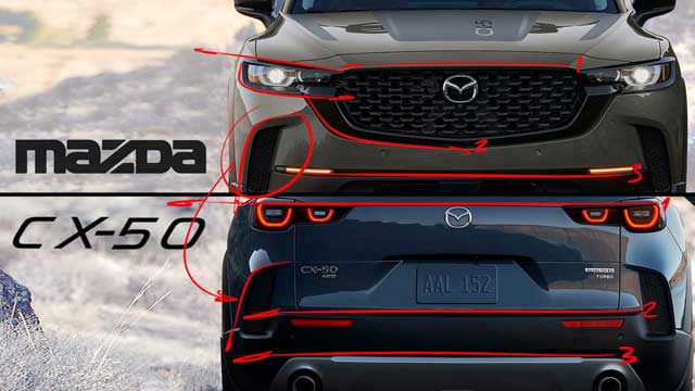 2023 mazda cx-50 vs. cx-5: what's the difference?