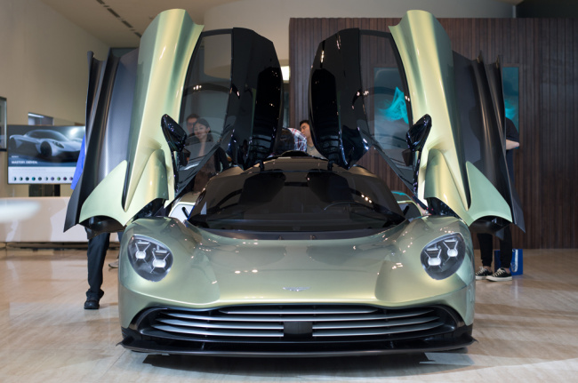 Aston Martin Valhalla makes Singapore debut