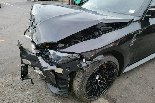 sports cars, for sale, even when wrecked, a bmw m3 touring is an $80,000 wagon