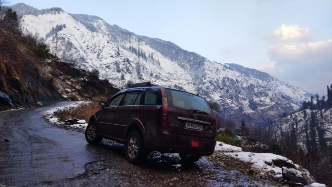 In pictures: Took my Tata Aria 4x4 for a weekend drive in the snow, Indian, Member Content, Tata, Tata Aria, Diesel, snow, off-toading