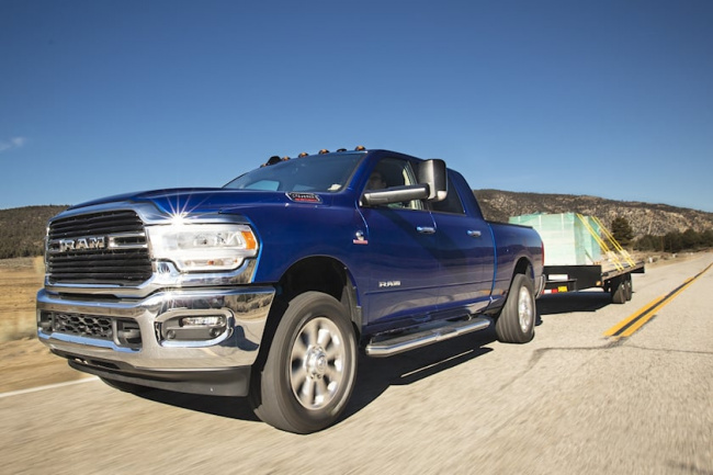 trucks, recall, government, ram asks 306,000 hd truck owners to park outside over fire risks