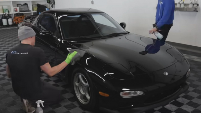 news, tuner, american, muscle, newsletter, handpicked, sports, classic, client, modern classic, europe, features, luxury, trucks, celebrity, off-road, exotic, asian, filthy mazda fd rx 7 gets fully detailed