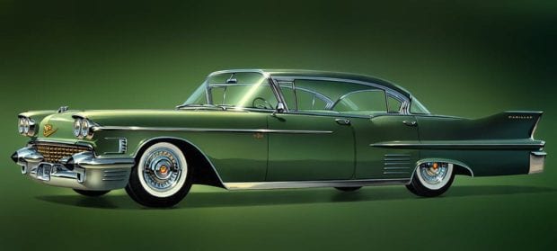 1958 Cadillac Series 62 Sedan, 1950s Cars, cadillac, old car, sedan