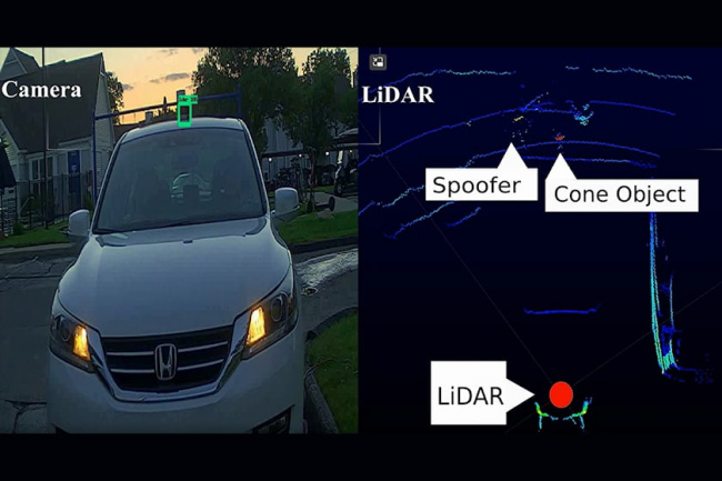 technology, researchers identify dangerous weakness in lidar-equipped vehicles