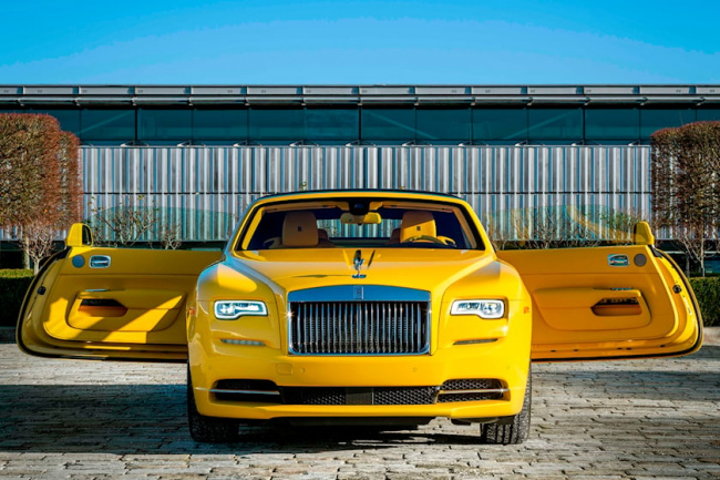 luxury, rolls-royce shows off 10 highlights from a record year of custom builds