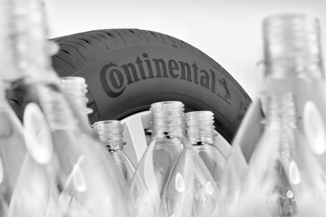technology, continental commits to making tires from recycled plastic and rubber by 2050
