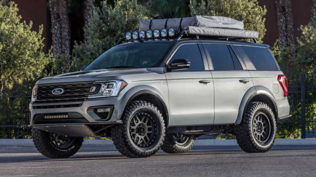 expedition, ford, raptor, the ford expedition raptor is an extreme off-roading bus