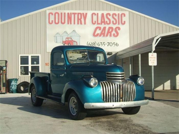 1946 Chevrolet Pickup Truck, 1940s Cars, chevrolet, chevy, Chevy Truck, pickup truck